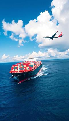 国际物流海运图片