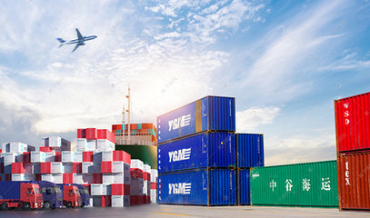 集装箱与海运物流 高效运输的合成图解析