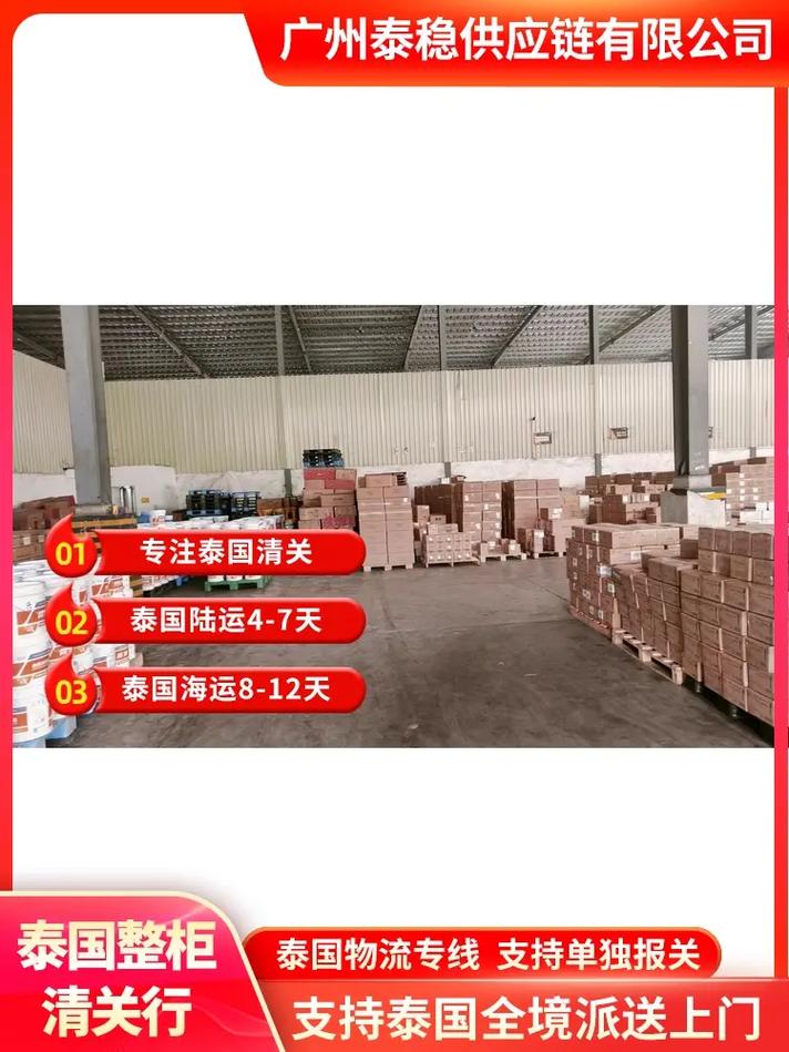 中山到泰国海运专线,承接工厂货,电商货